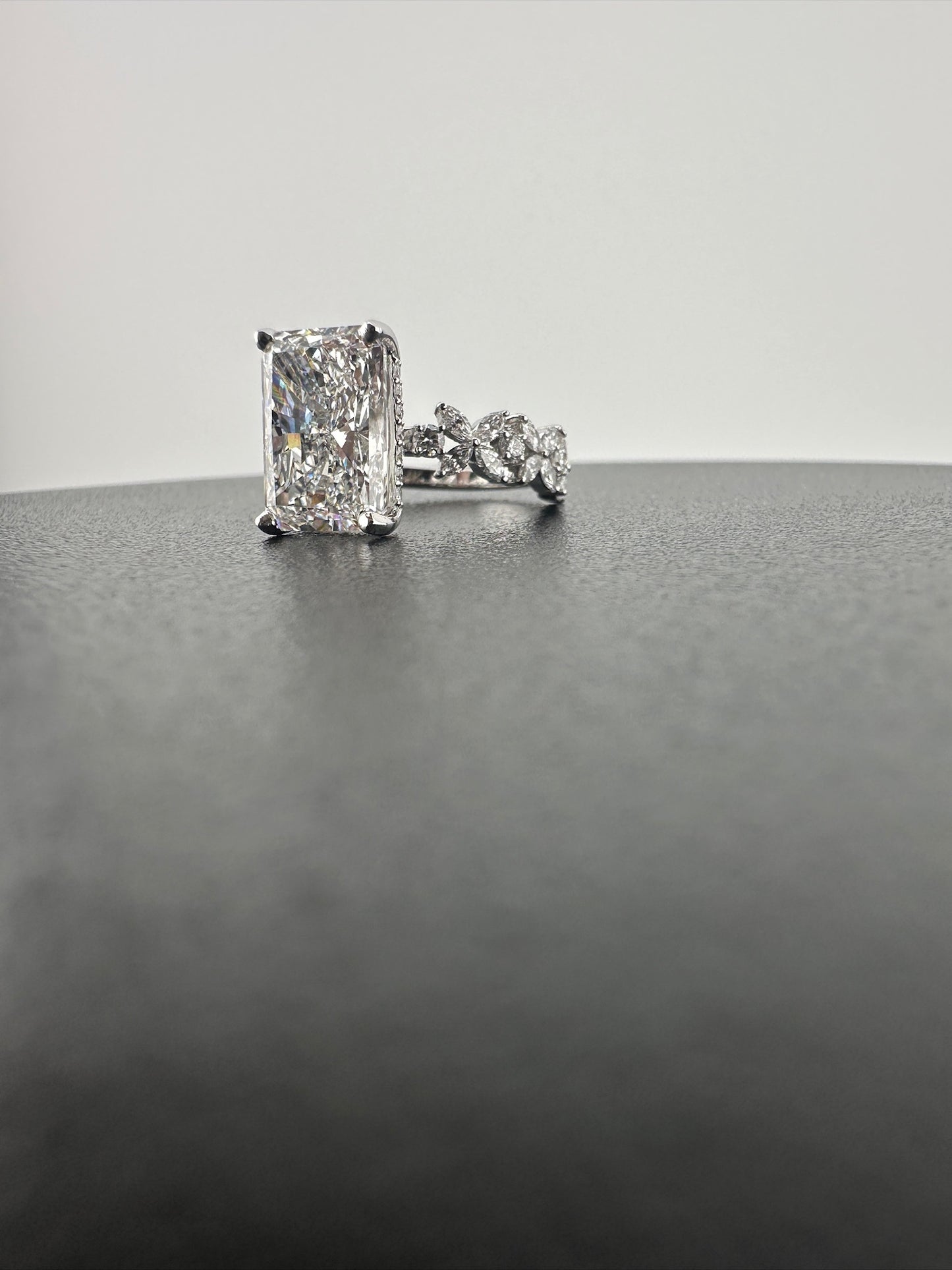 Stunning 5.05 Marquis Diamond Ring - Lab Grown - IGI Verified