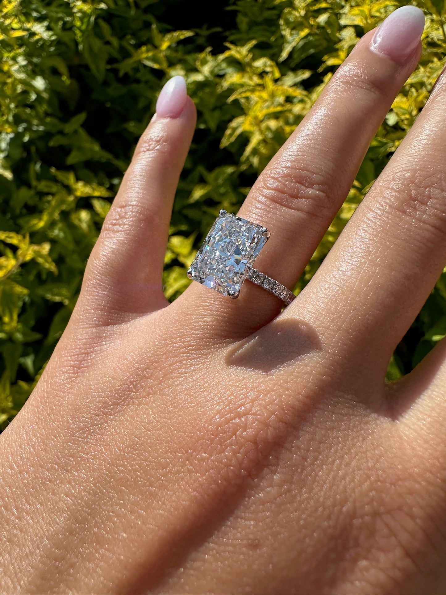 Beautiful 5.06 Radiant Diamond Ring - Lab Grown - IGI Verified