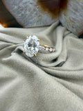 3.03 Oval Diamond Ring (E VS1) - Lab Grown - IGI Certified
