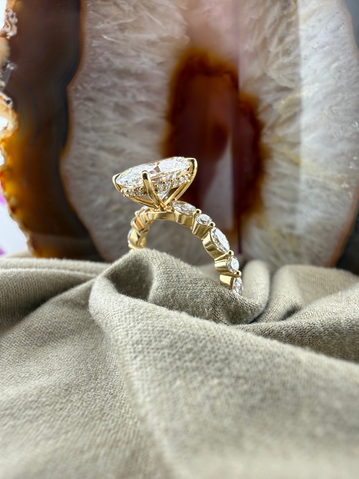 3.03 Oval Diamond Ring (E VS1) - Lab Grown - IGI Certified