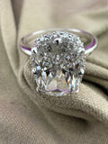 Elegant 3.00 Cushion Solitaire Diamond Ring (F VS1) - IGI Certified