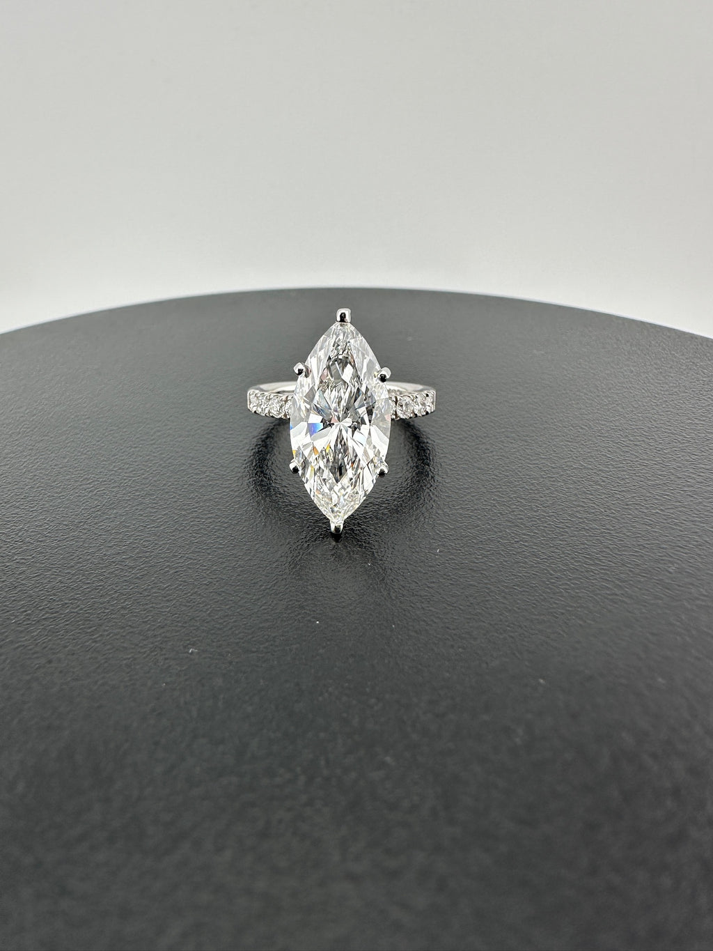 4.49 Marquise Diamond Ring, E VVS2 - Lab Grown - IGI Verified