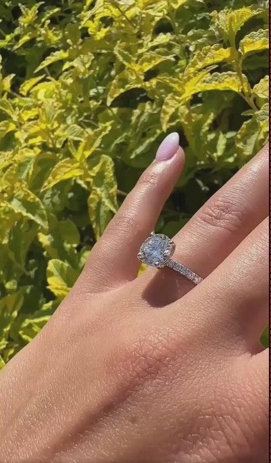 Brilliant 2.51 Round Diamond Ring (E VVS2) - Lab Grown - IGI Certified